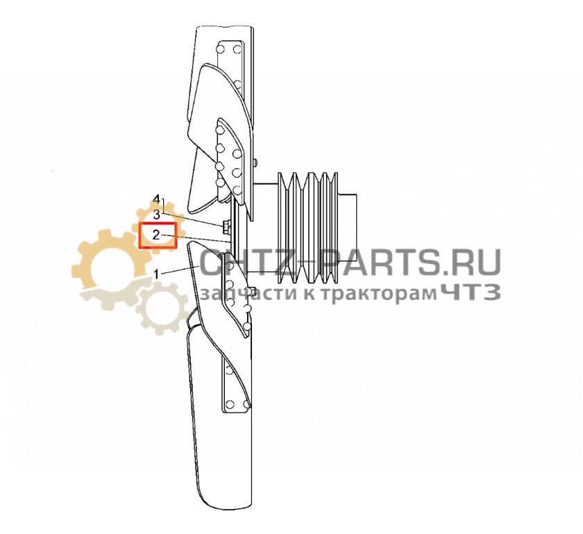 Крышка 238АК-1308121
