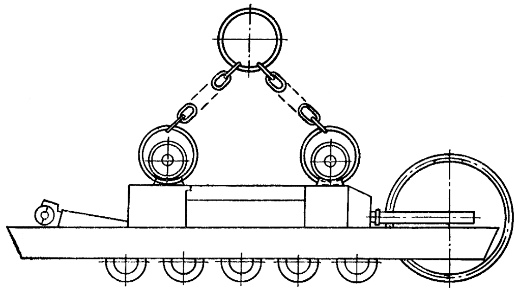 Приспособление для подъема тележки Приспособление для подъема тележки